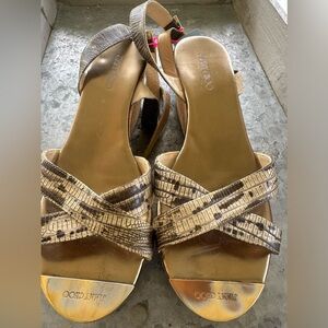 Jimmy Choo wedge Fits 8 1/2 US